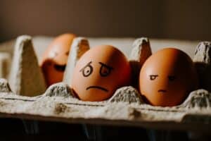 sad eggs