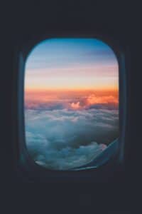 nice view out of plane window